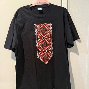 Port Company Black Graphic Women’s  Shirt